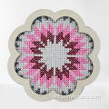 民族風花朵刺繡手工冰箱貼